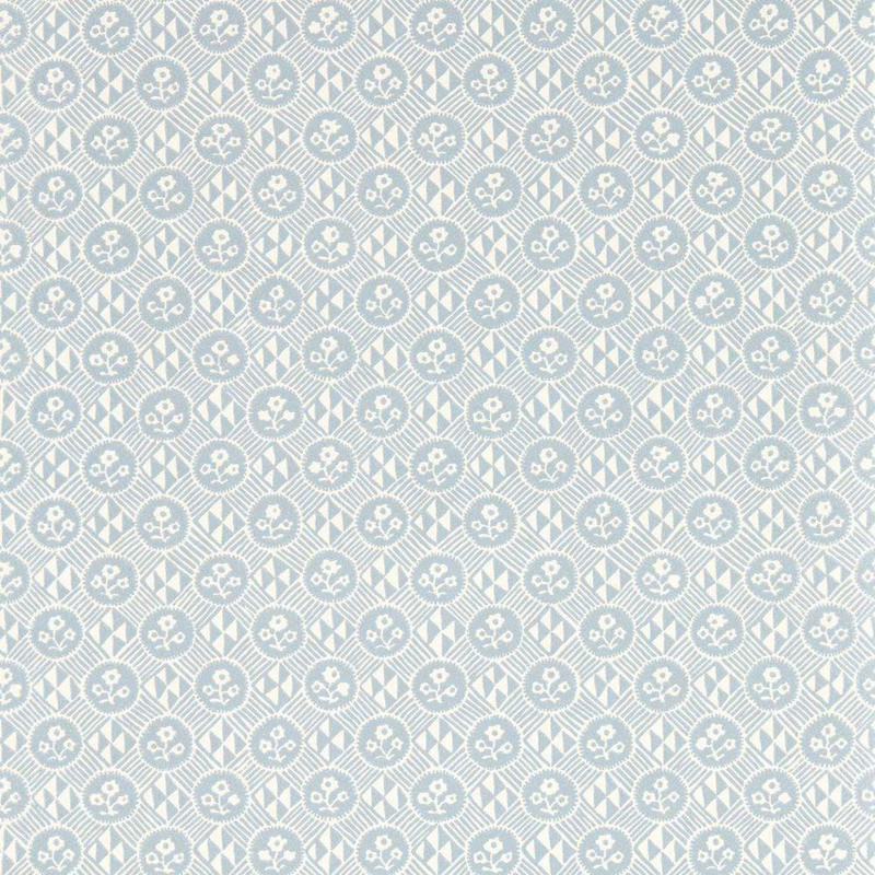 Zoffany Diamonds & Flowers Wallpaper - 313104 - Shetland