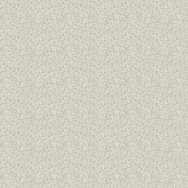 Laura Ashley Nutgrove Wallpaper - 140319 - Stone Grey
