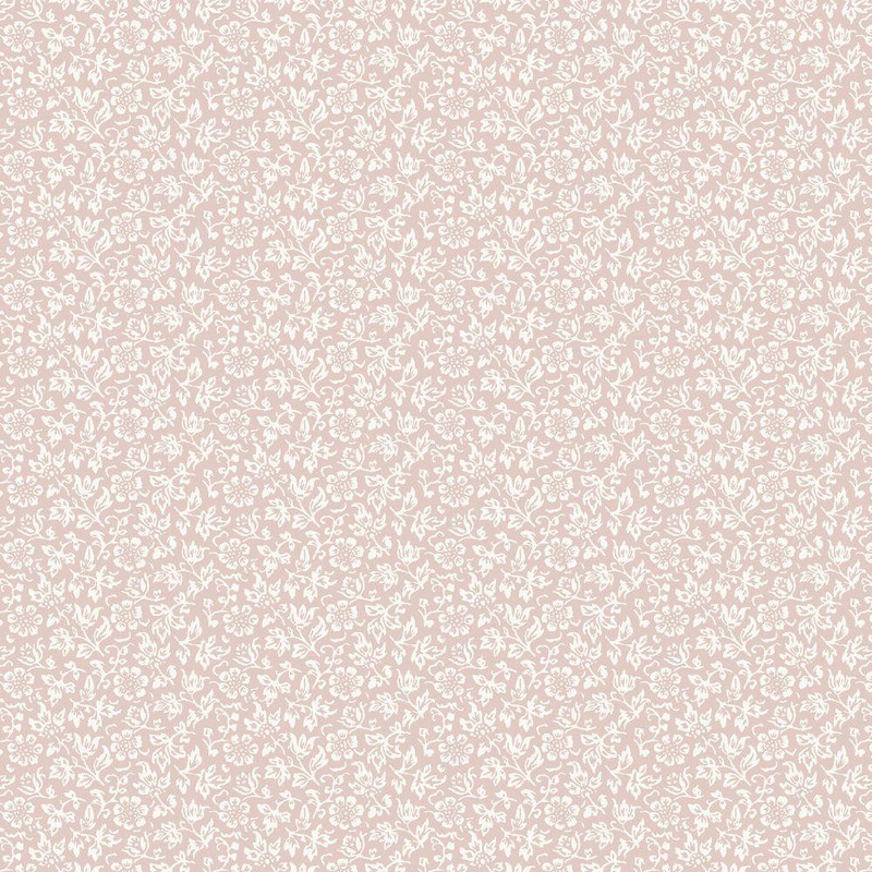 Laura Ashley Sweet Alyssum Wallpaper - 140326 - Plaster Pink