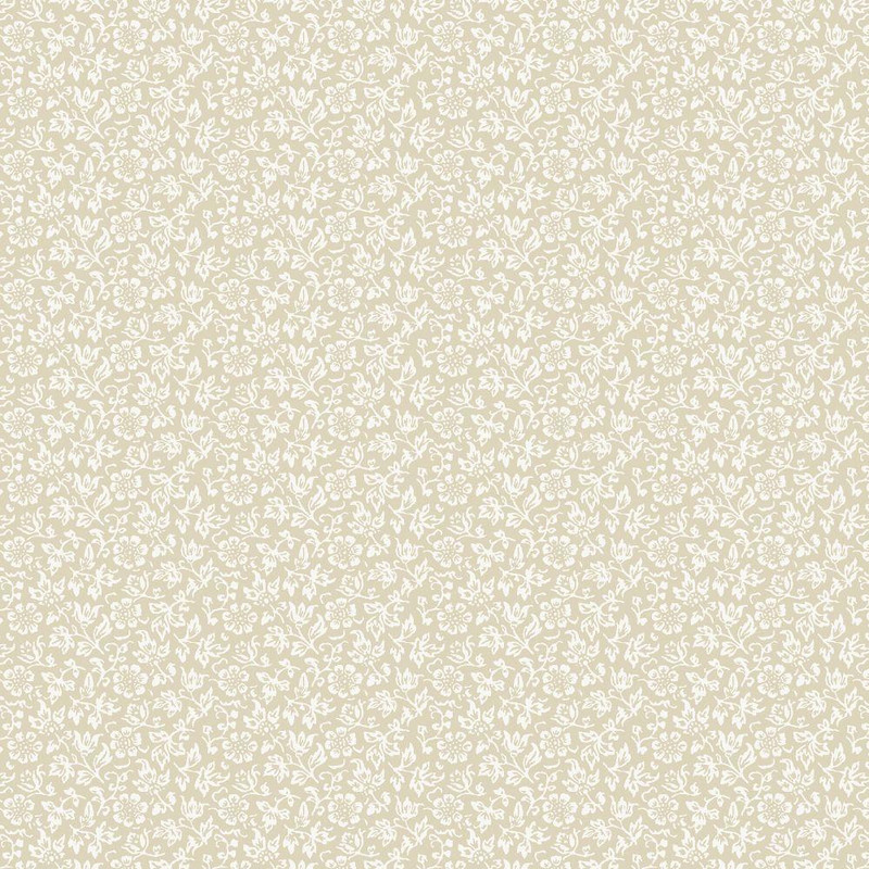 Laura Ashley Sweet Alyssum Wallpaper - 140327 - Twine Natural