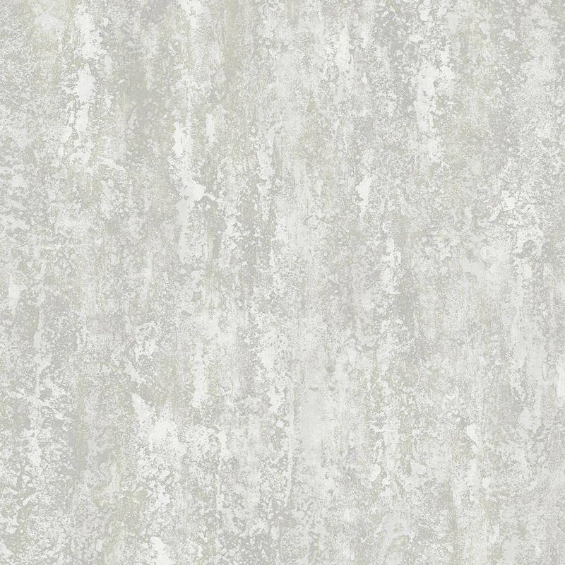 Galerie -  Plaster Effect Wallpaper - CI38235 - Silver / Grey