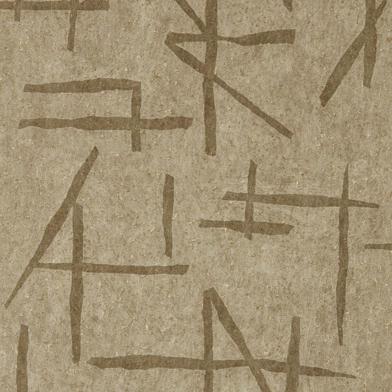 Harlequin - Dolmens Wallpaper - 113330 - Sandstone / Gold