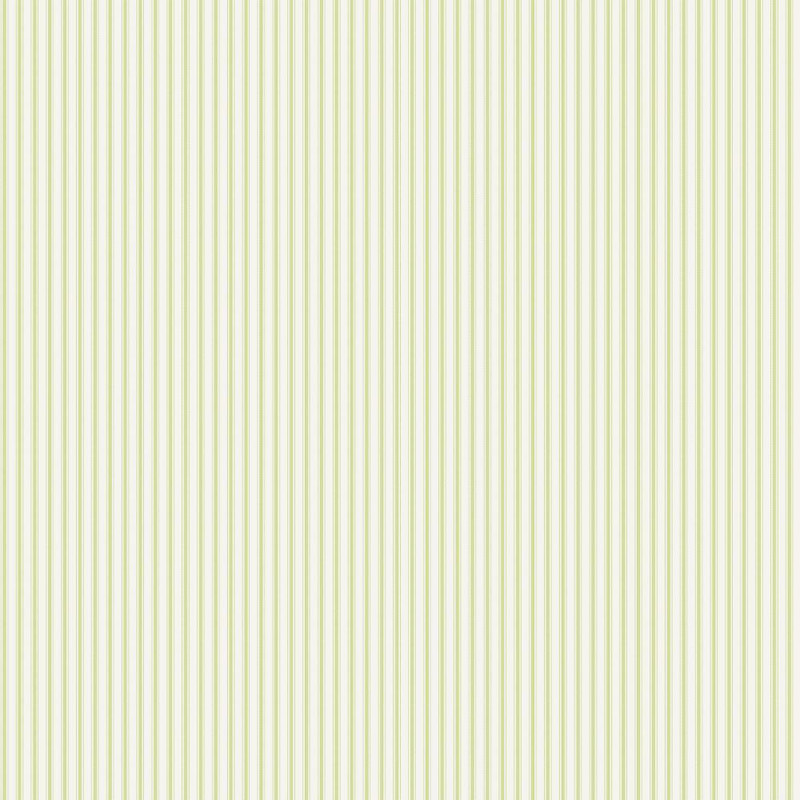 Galerie - Ticking Stripe Wallpaper - G68739 - Fresh Green