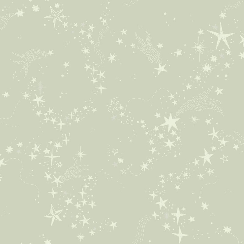 Galerie - Stjarnhimlen Wallpaper - 29021 - Light Green