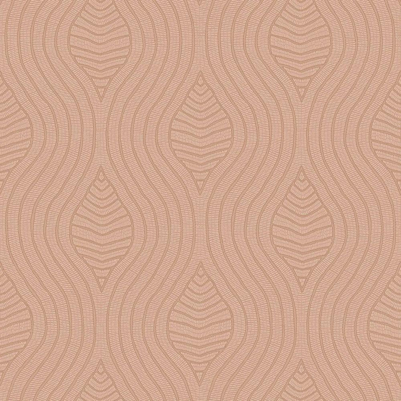 Casamance - Brodelia Wallpaper - 76993262 - Nude