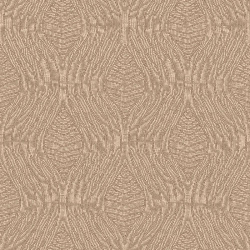 Casamance - Brodelia Wallpaper - 76993364 - Praline