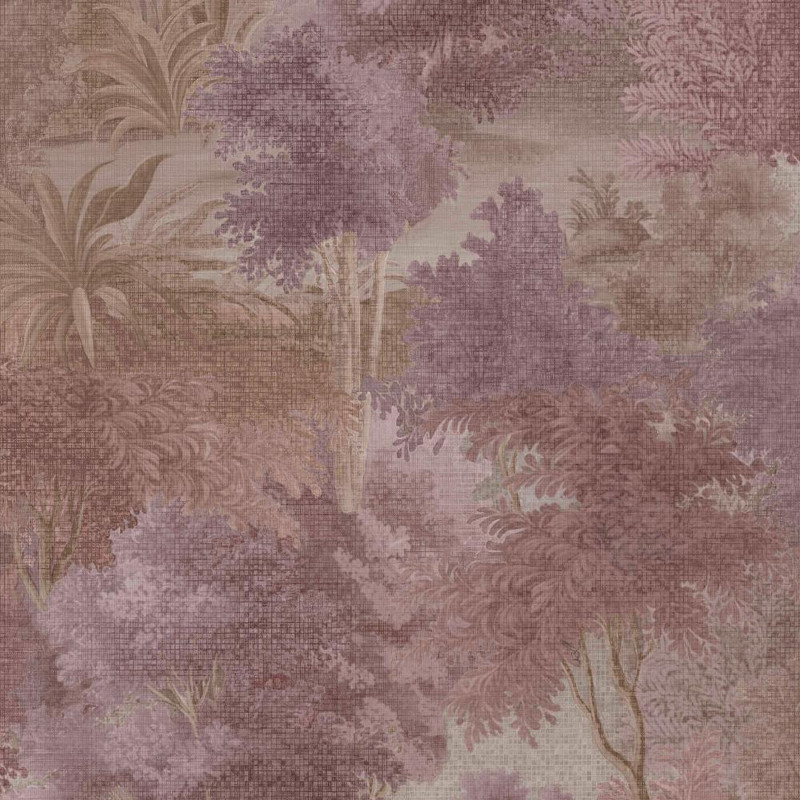 Graham & Brown - Sylva Wallpaper - 142543 - Thistle