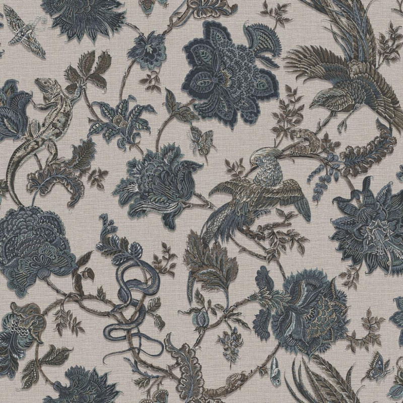 Graham & Brown Eternal Weave Denim Wallpaper Roll