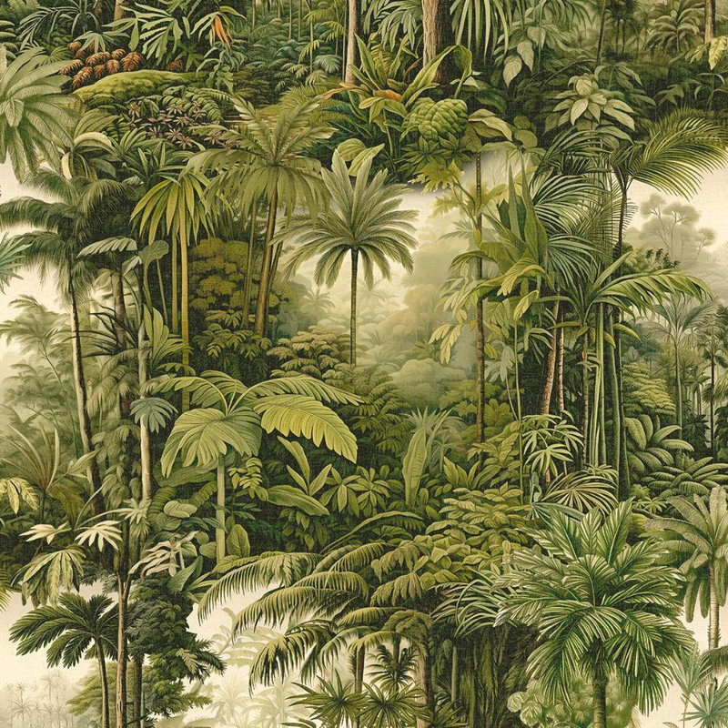 Graham & Brown Benmore Ridge Lush Green Wallpaper Roll