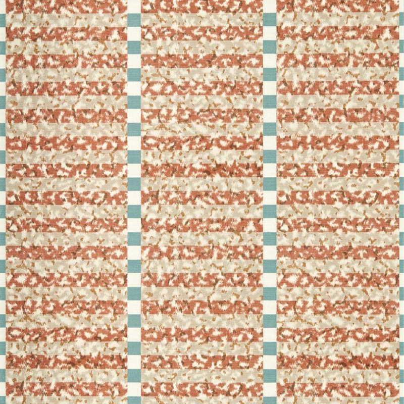 Harlequin - Toluca Wallpaper - 113352 - Spice / Azul