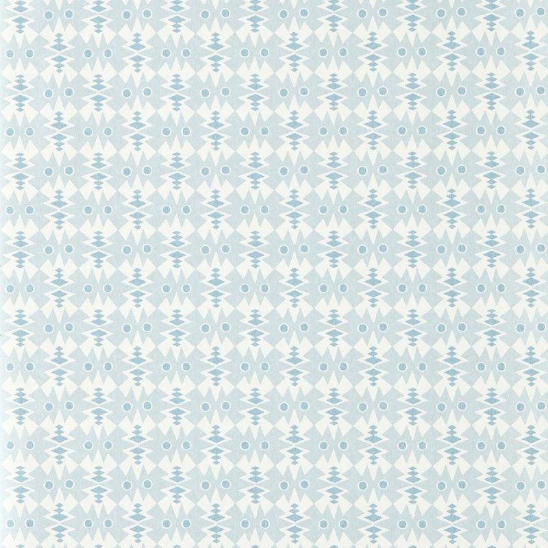 Scion - Owl & Butterfly Wallpaper - 113410 - Denim