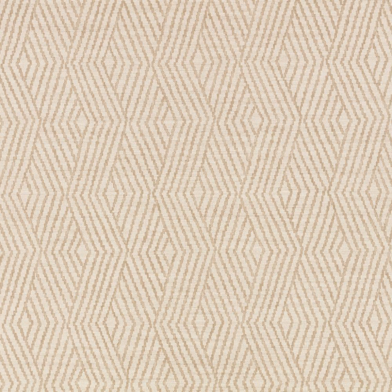 Romo Nyla wallpaper beech geometric diamond design with subtle textured effect in light beige tones