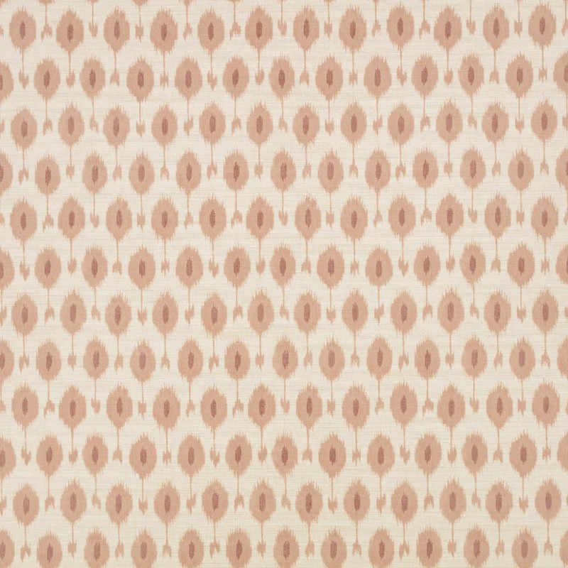 Romo Otillo wallpaper Tuscan pink small scale geometric ikat design in blush and neutral tones