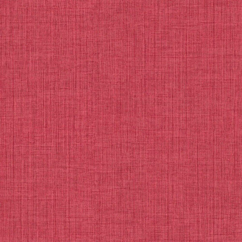 Casamance Tisaro Wallpaper Fuchsia plain textured fabric effect bold pink design