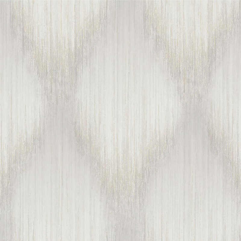 Galerie - Fashion Icon Stripes Wallpaper - Shimmer Beige / Grey - 35801