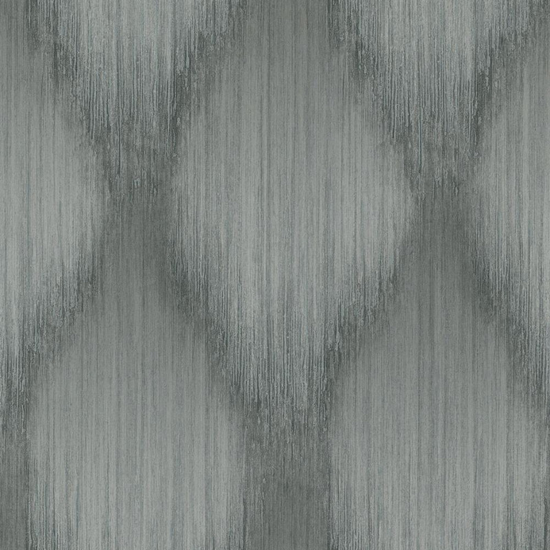 Galerie Fashion Icon Stripes Wallpaper metallic grey anthracite textured vertical pattern design