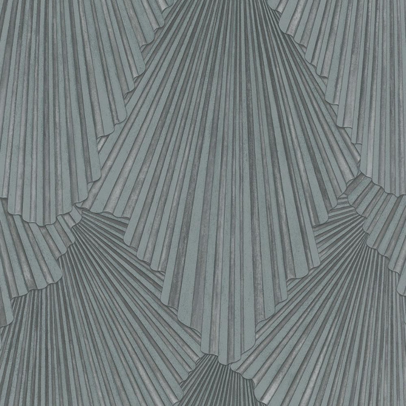 Galerie - Fashion Icon Graphic Wallpaper - Grey / Anthracite - 35849