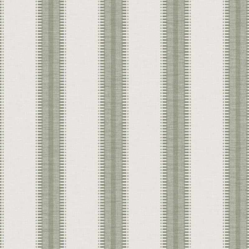 Superfresco Easy - Sonnet Stripe Wallpaper - Sage - 145480