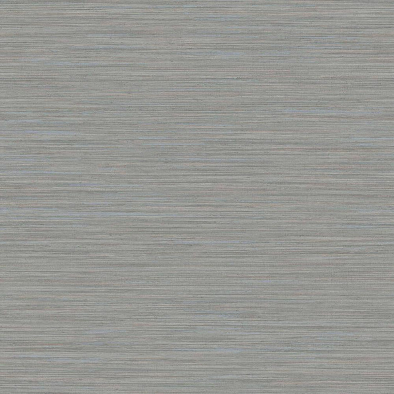 blue and beige textured wallpaper with fine horizontal stripe pattern in soft neutral tones