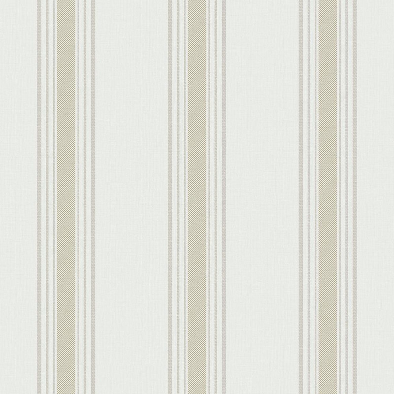 Galerie - Lane Stripe Wallpaper - Beige - 9810-2