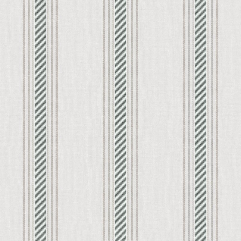 Galerie - Lane Stripe Wallpaper - Green - 9810-4