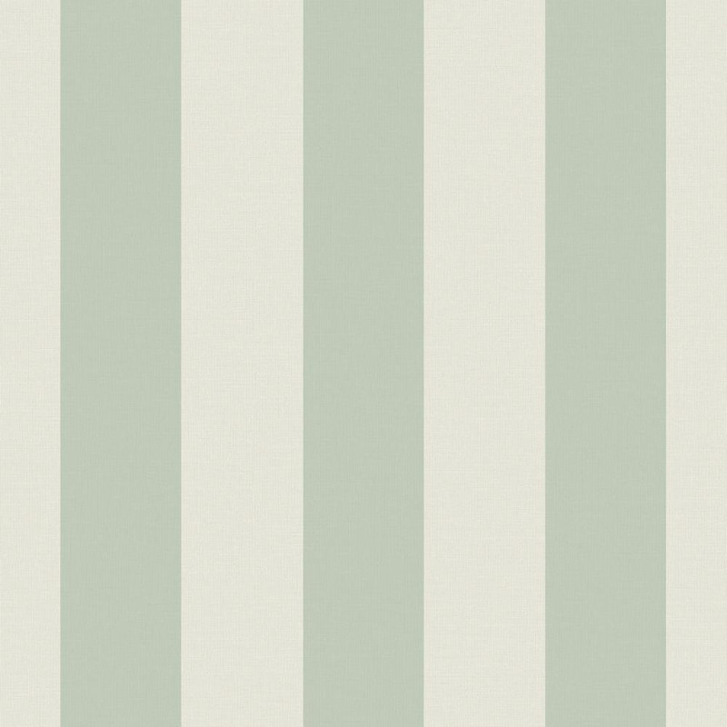 Galerie - Classic Stripe Wallpaper - Green - 9814-5