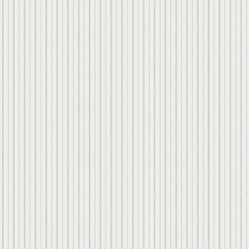 Galerie - Shirt Stripe Wallpaper - Anthracite - 9818-3
