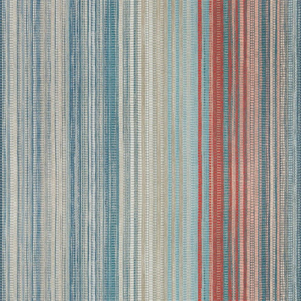 Lisle Striped Wallpaper 112116 by Harlequin in Carbon Grey