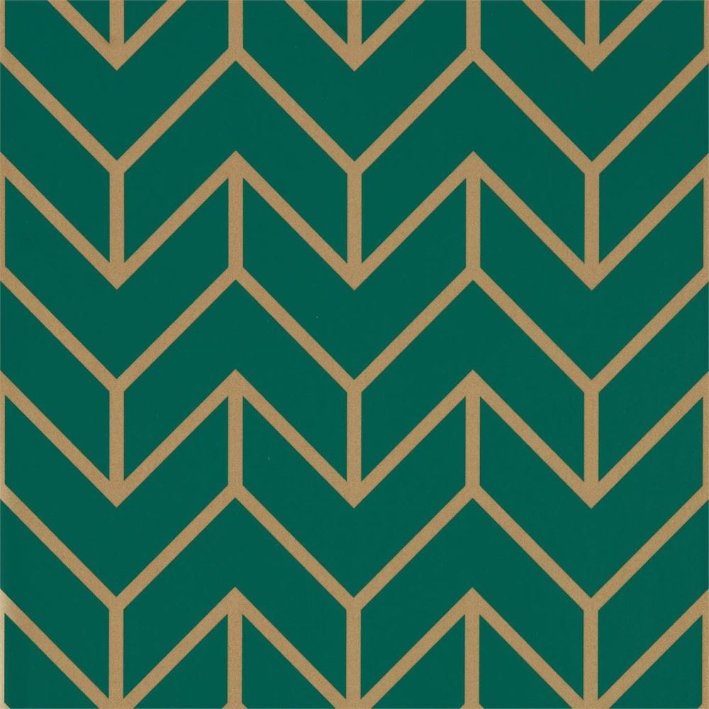 teal chevron wallpaper