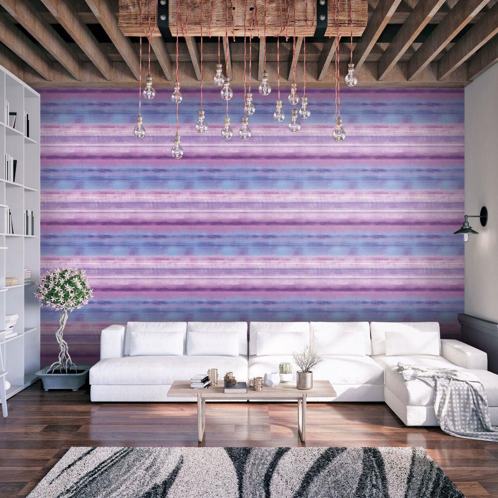 purple stripe wallpaper