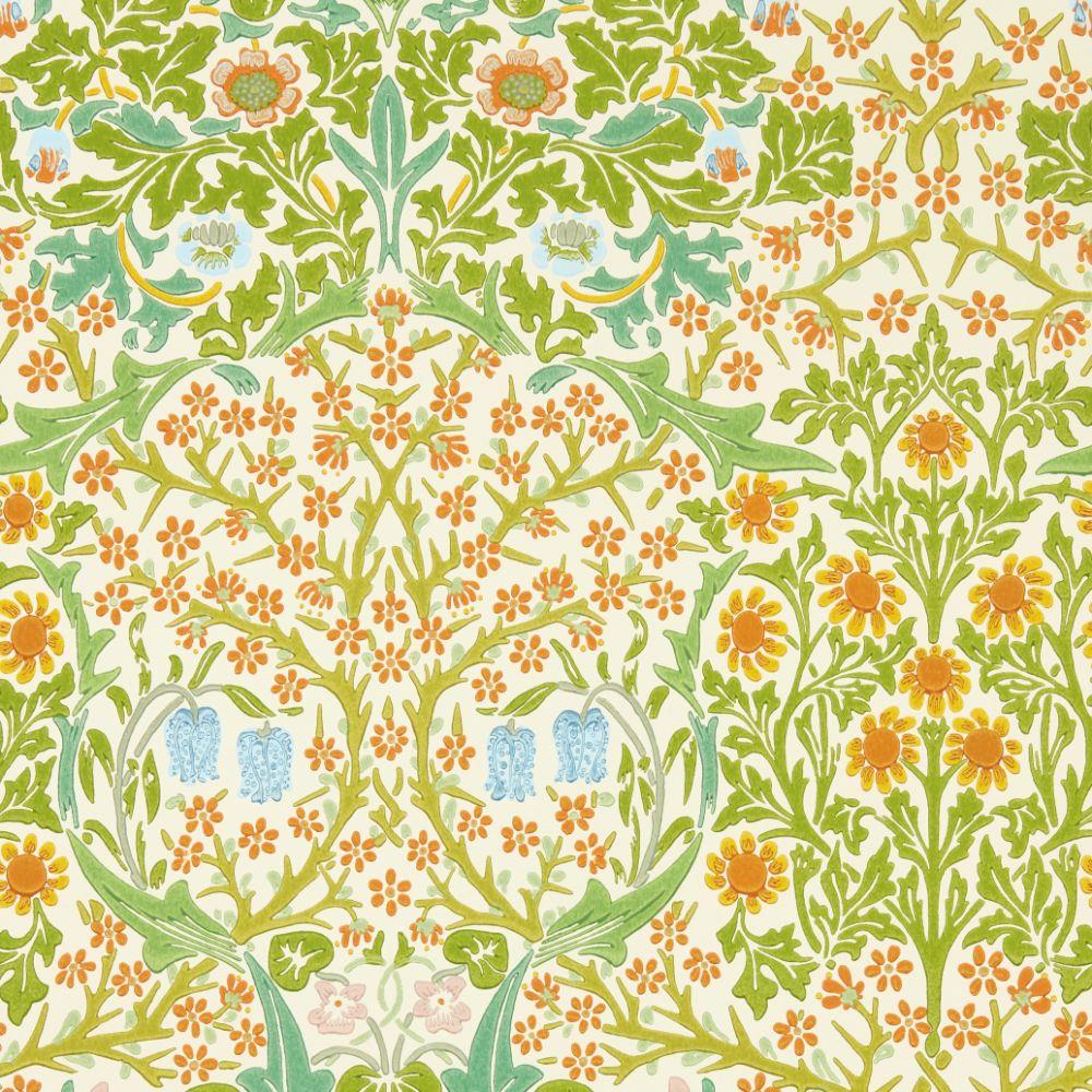 William Morris  Co Blackthorn DMY1BT101 Wallpaper  Green