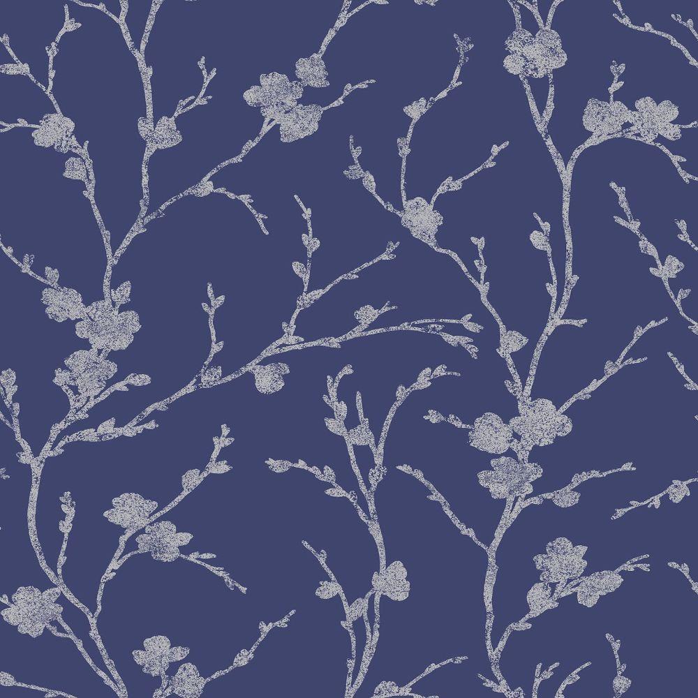 Meiying Wallpaper - 103523 - Cobalt