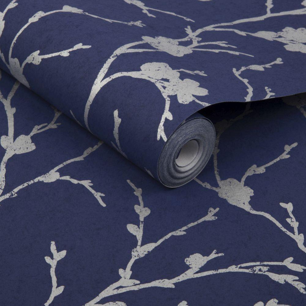 Graham & Brown Meiying Wallpaper - 103523 - Cobalt