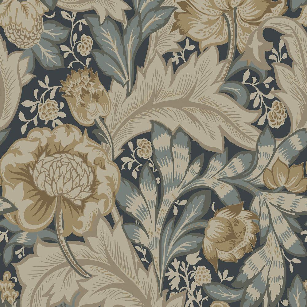 William Morriss Acanthus wallpaper  repeating texture free to use   William morris art William morris wallpaper William morris patterns