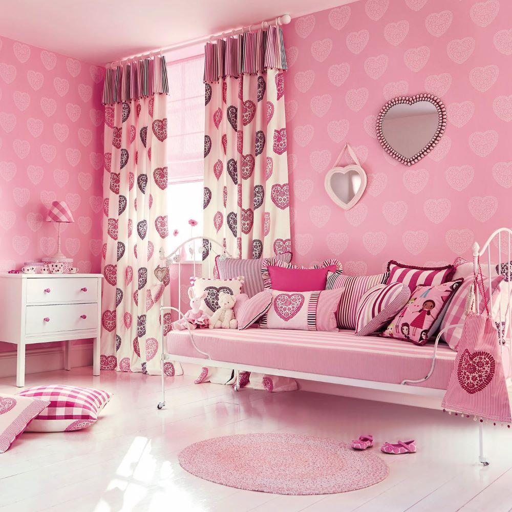 Harlequin Ditsy Daisy Soft Pink Wallpaper 112656