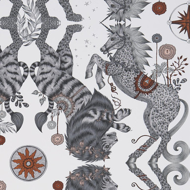 Emma J Shipley Caspian Wallpaper - W0113/06 - Nude