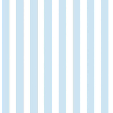 Galerie Tiny Tots 2 Regency Stripe Wallpaper - G78405 - Sky Blue