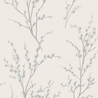 Laura Ashley Tapestry Floral Wallpaper - 113407 - Dusky Seaspray