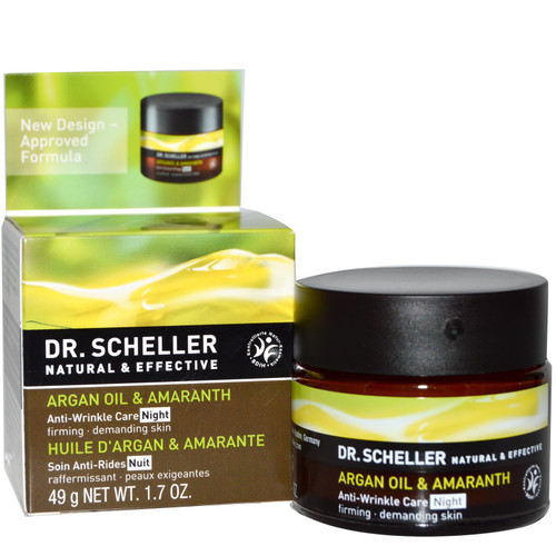Dr.Scheller Argan Oil & Amaranth Anti-Wrinkle Night Care 1.7 Oz.