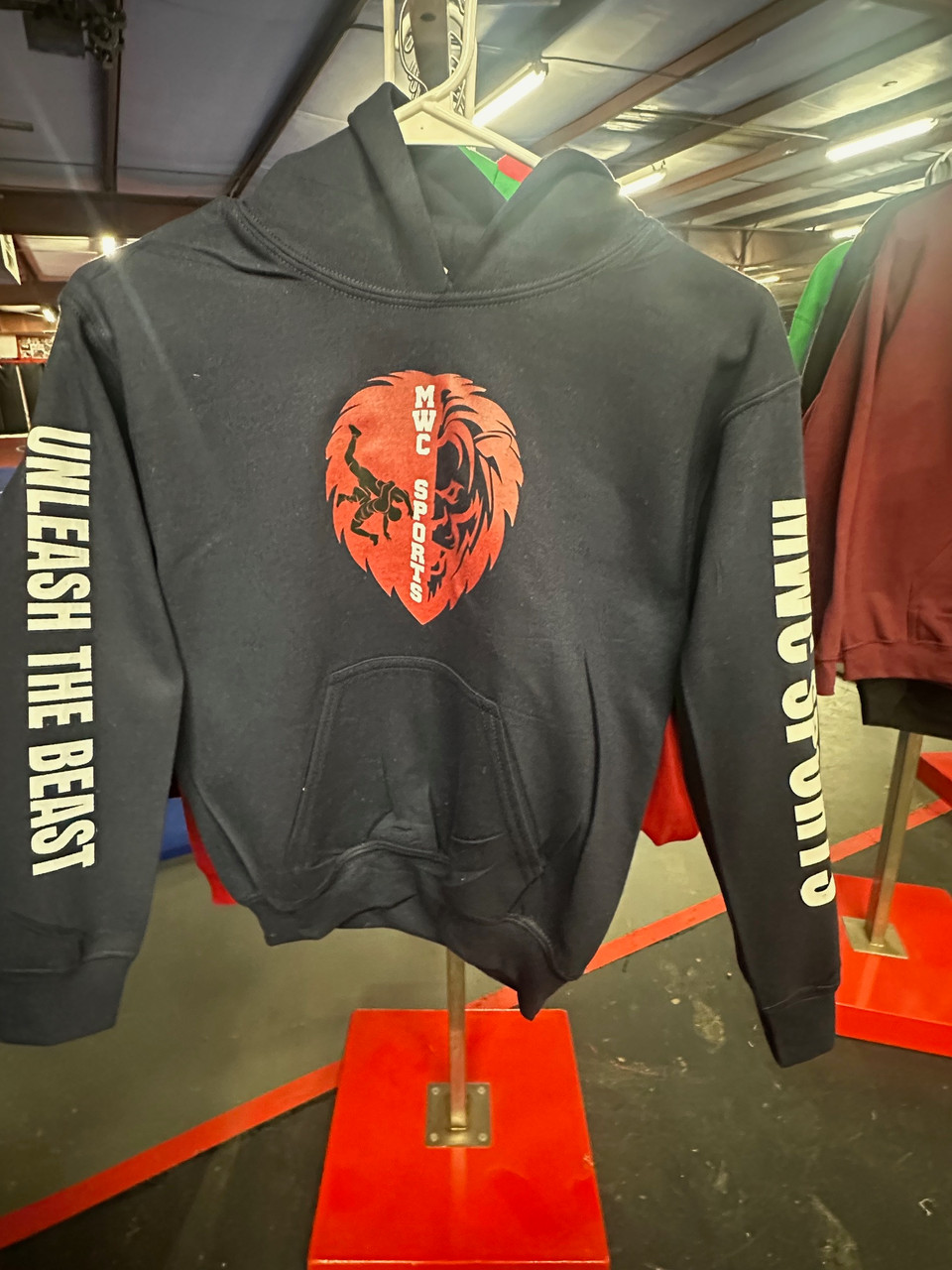 Youth M Unleash the Beast Navy Hoodie