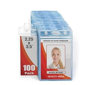 Badge Sleeves - 100ct