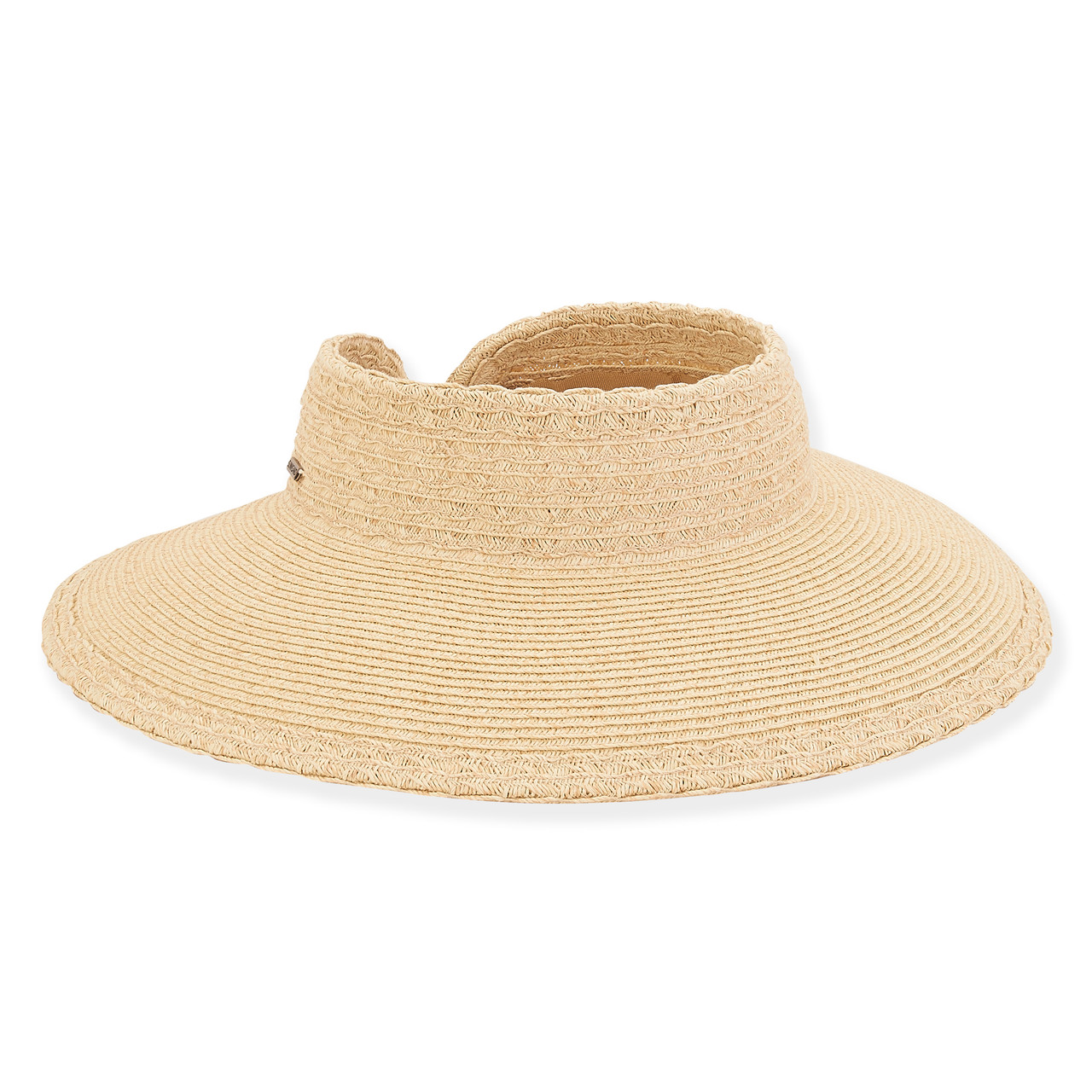 Adina Ribbon Sun Visor - Sun 'N' Sand Hat — SetarTrading Hats