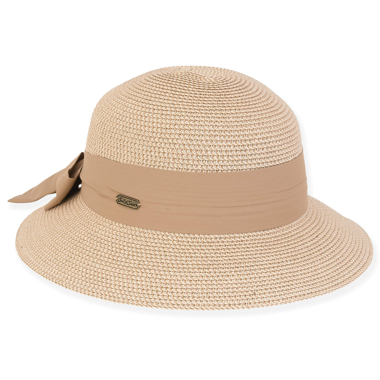 Tilly, Women's Paper Braid Bucket Hat, HH2840