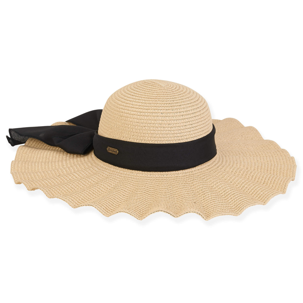 Azul | Women's Paper Braid Floppy Hat | HH2921 | Sun N Sand