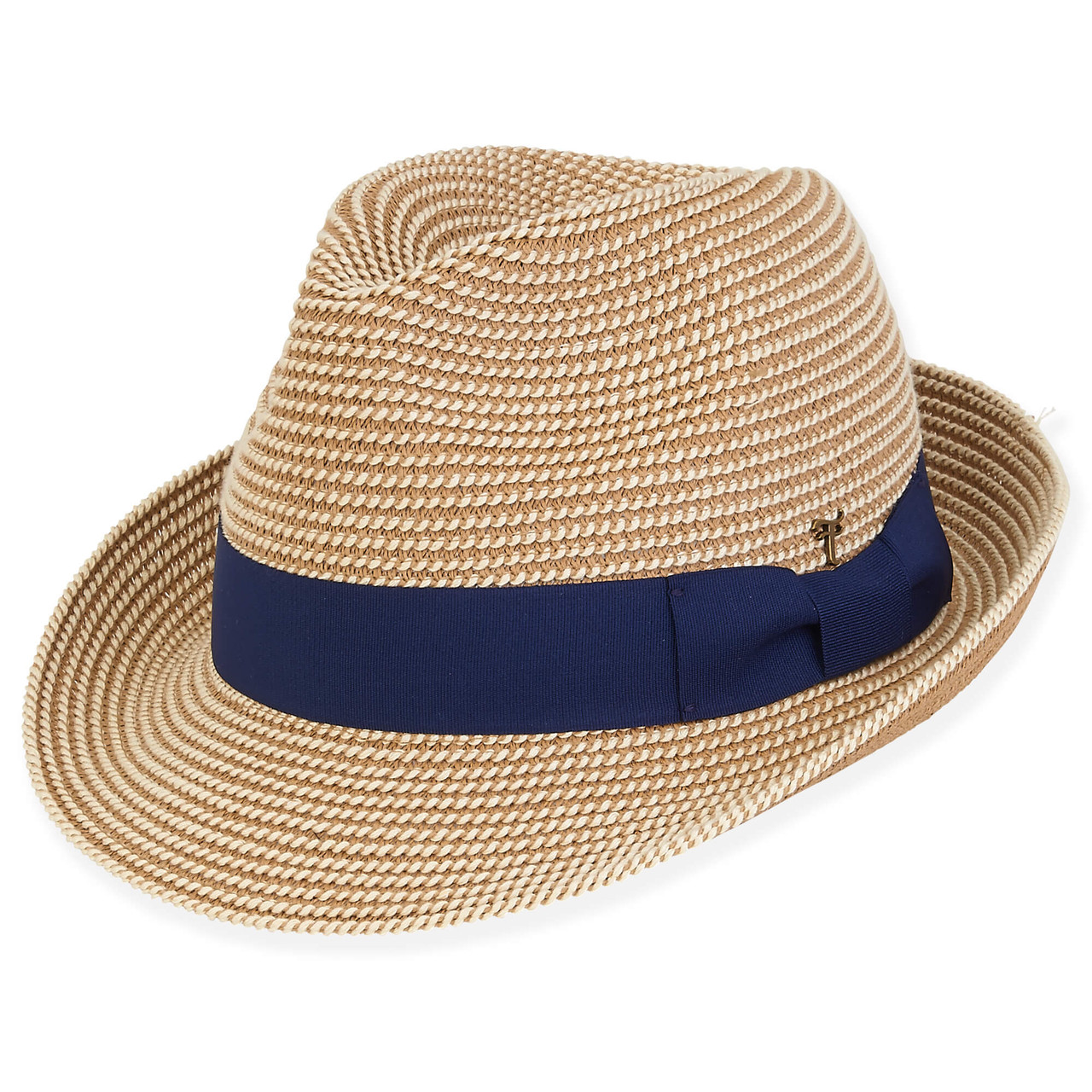 Linen discount fedora hat