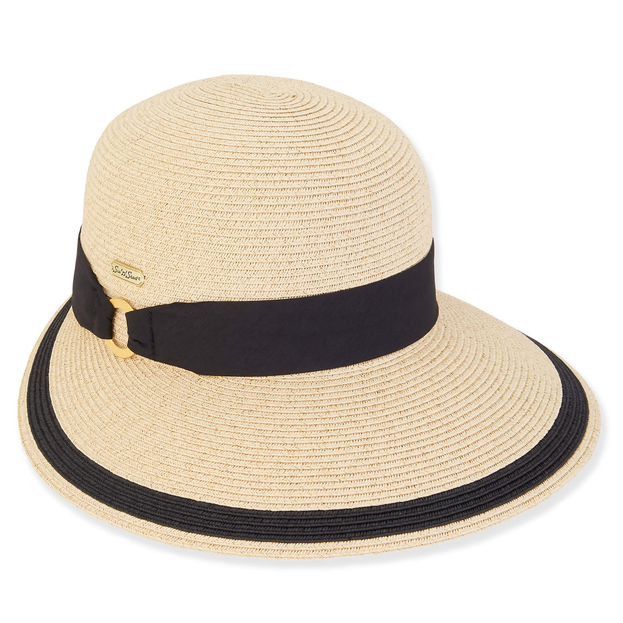 マリホジャ marihoja Paper Braid Down Brim Hat Paper Braid Sheer Down Brim Hat