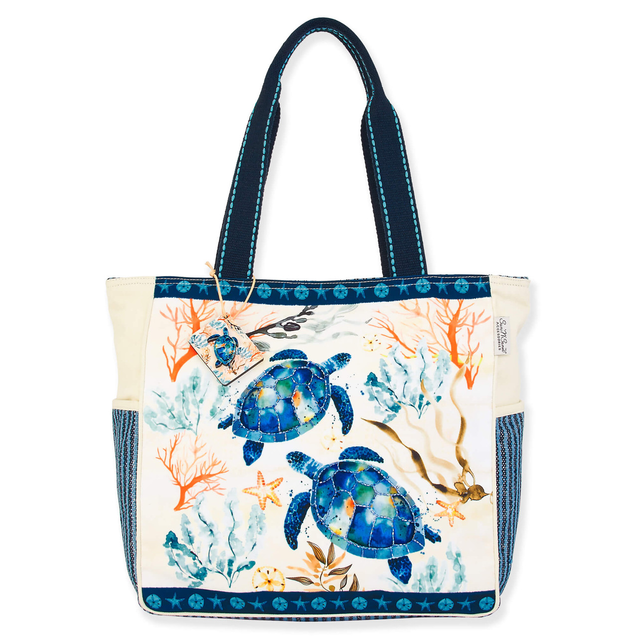 Kali Artistic Canvas Shoulder Tote