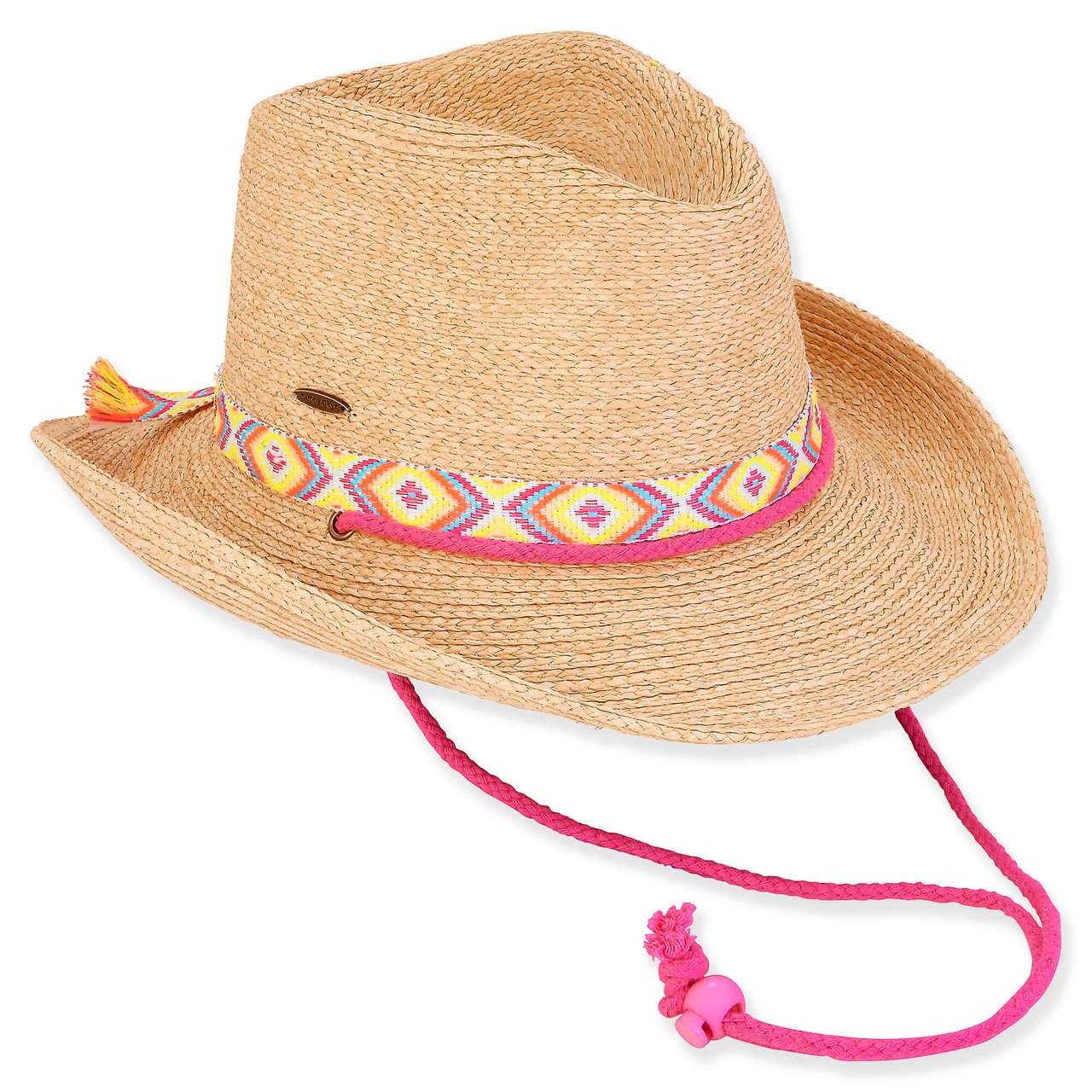 Raya | Young Girl Paper Straw Floppy Hat | HK480