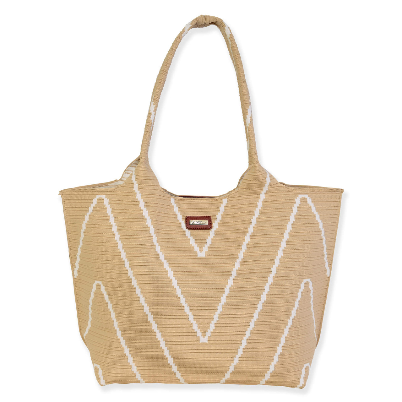 Natural, Polyester Shoulder Tote | CE6662 A | Canvas Casual Bags