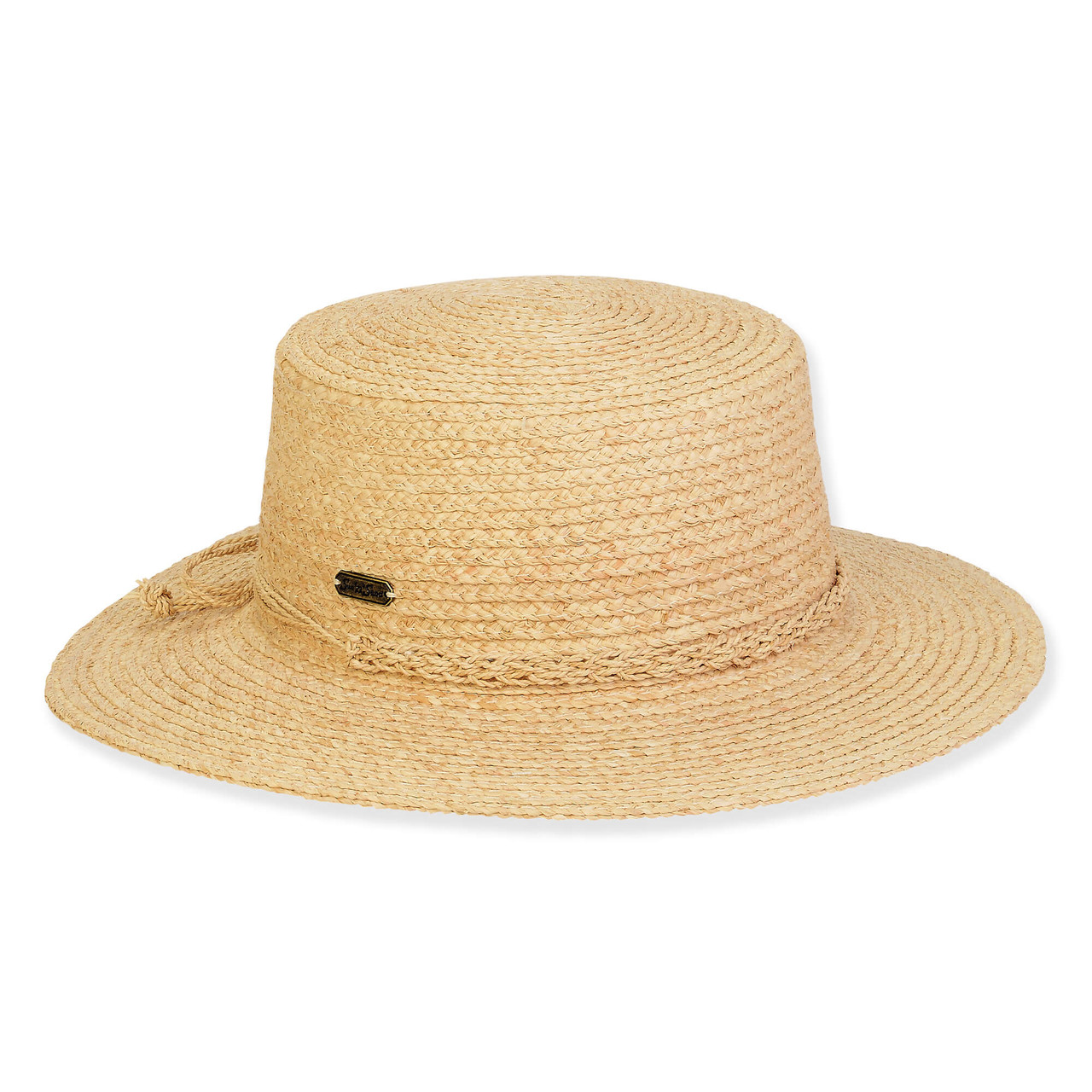 新品未使用新作VISVIM RAFFIA BOATER HAT W Women's Neutral, Raffia Boater, Brim 2.75